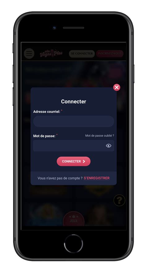 vegas plus connexion.
